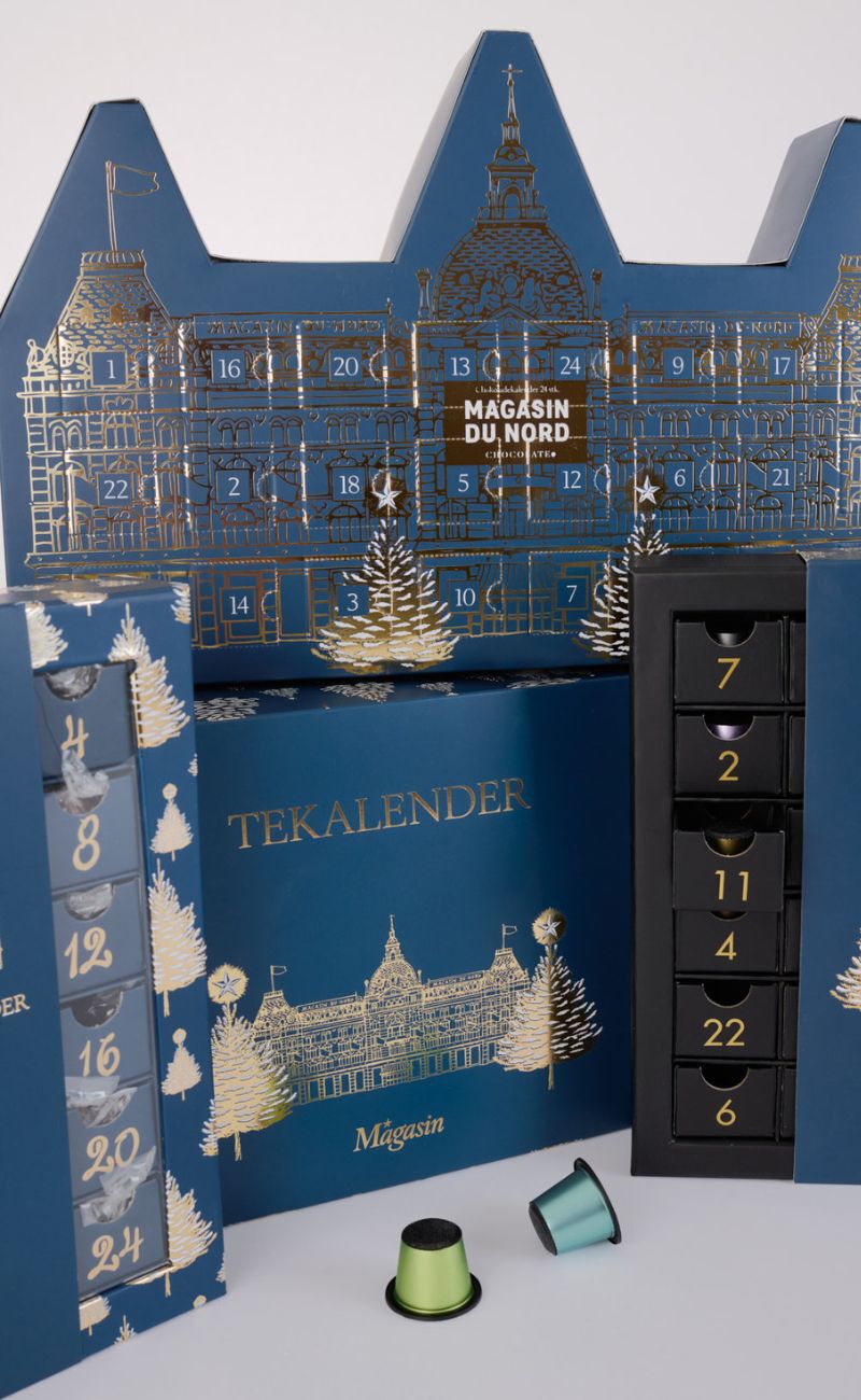 Julekalender med te og kaffe