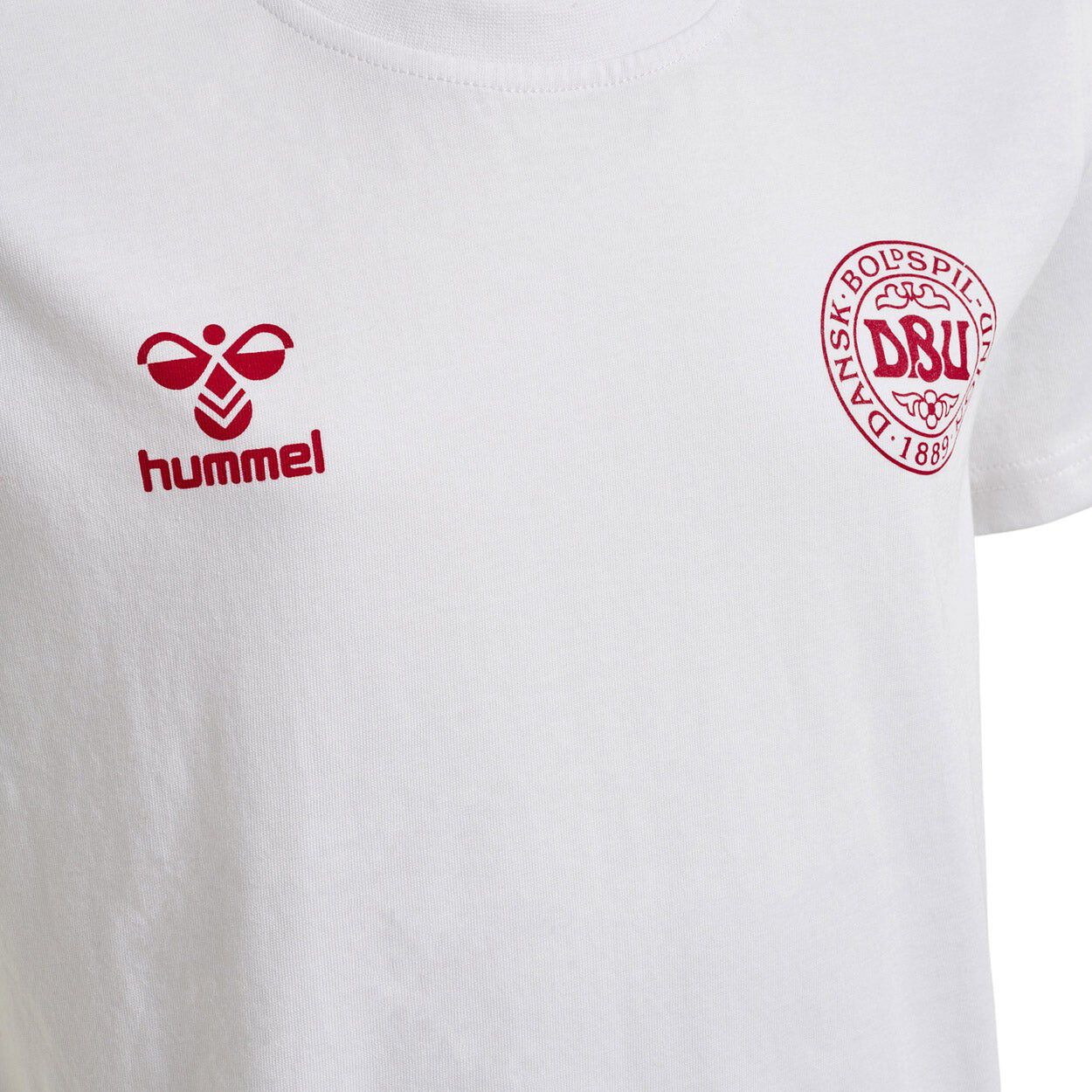 DBU Danmark Fan Promo T-shirt B&oslash;rn
