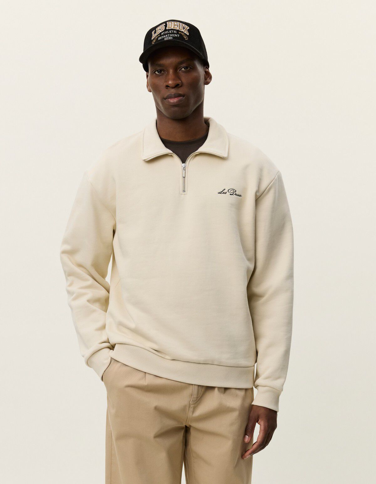 Crew Half-Zip Sweatshirt