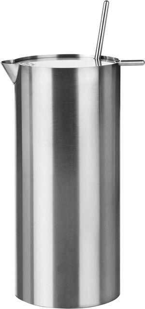 Arne Jacobsen martini mixer med mixer ske 1 l, steel