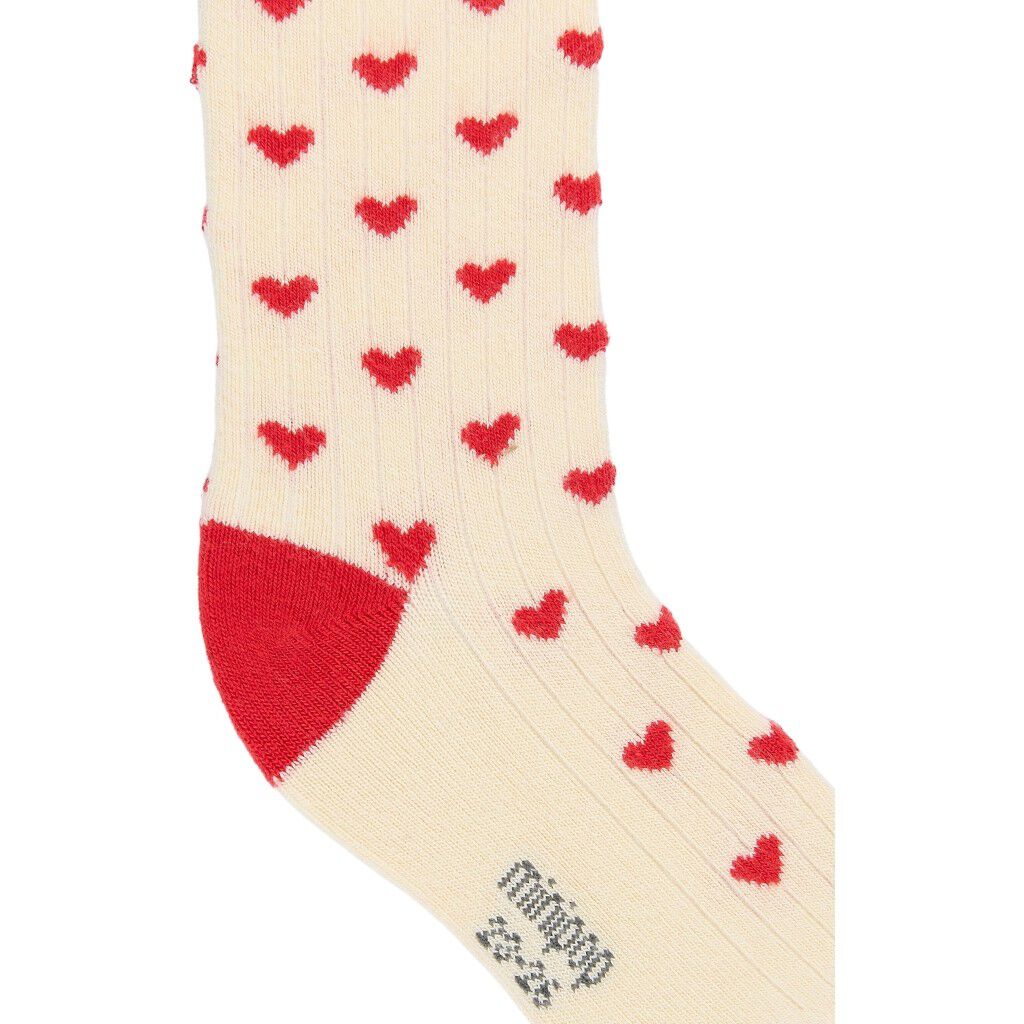 Minipop Bamboo Heart Socks 3 Pack