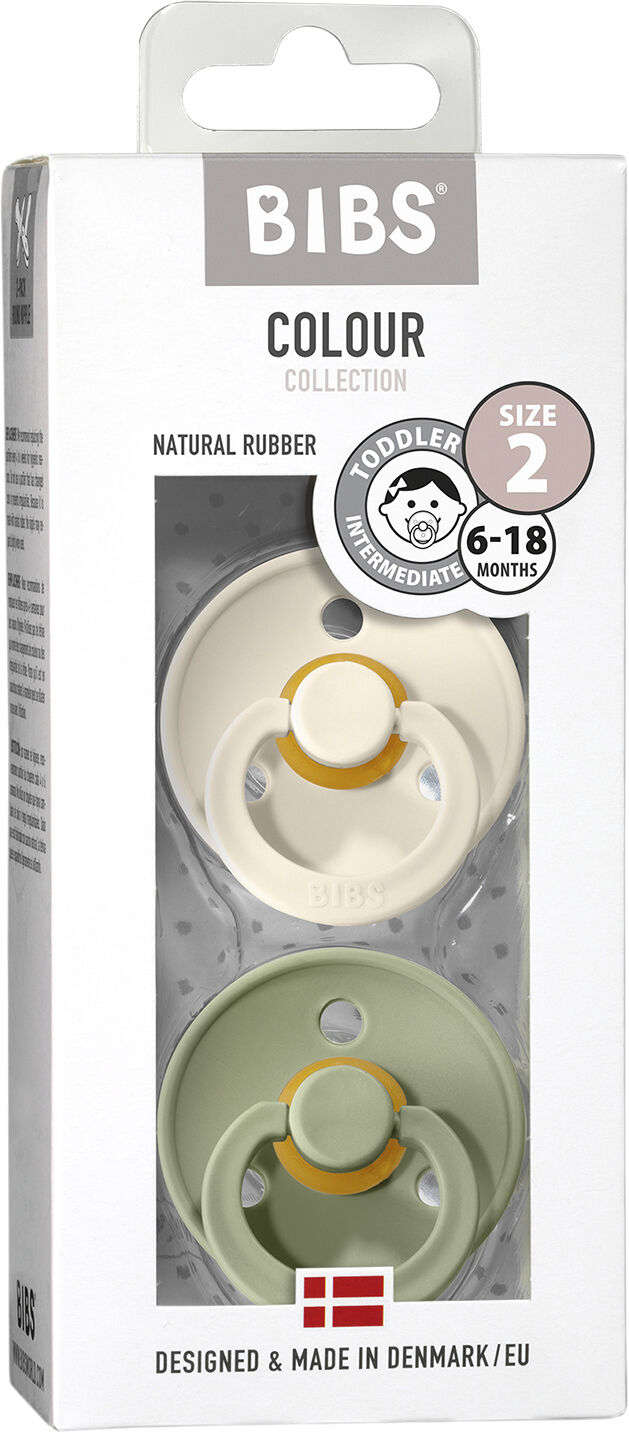 BIBS Colour 2 PACK Sage/Hunter Green