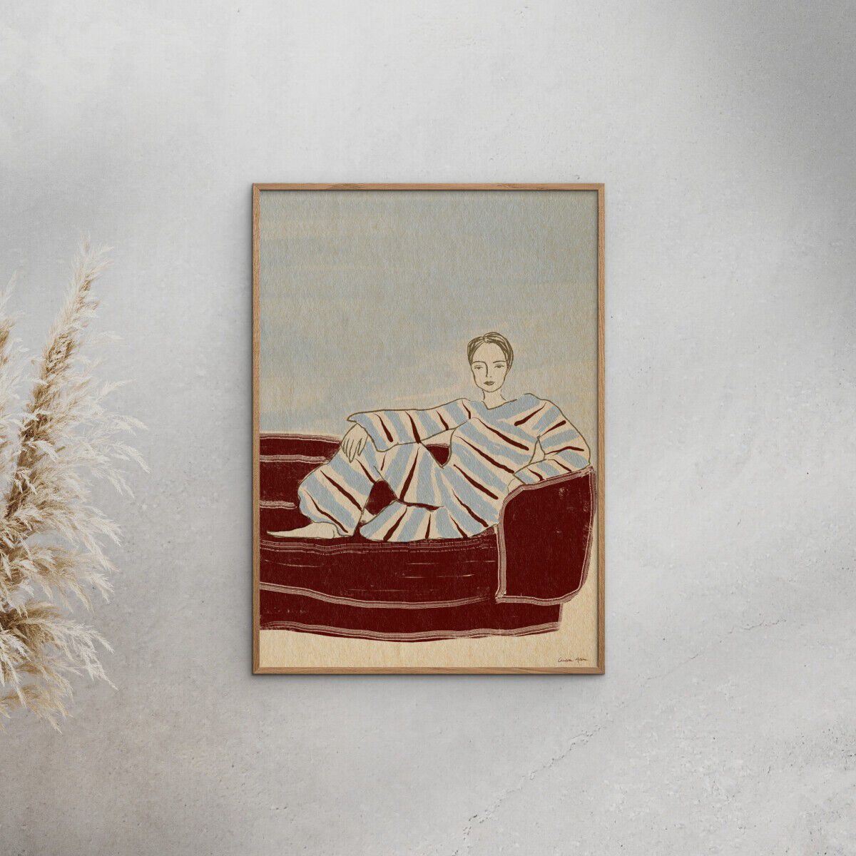 Form Faktory - Sofa Burgundy