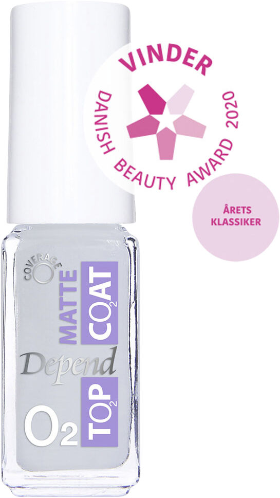 Depend Minilak O2 A304 topplack matt