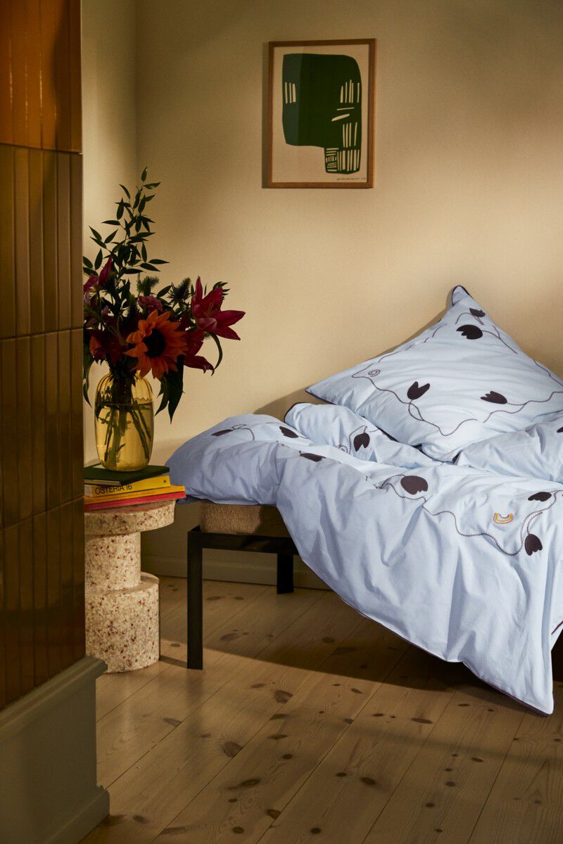 Lollipop Senget&oslash;j 140x200 cm lys bl&aring;