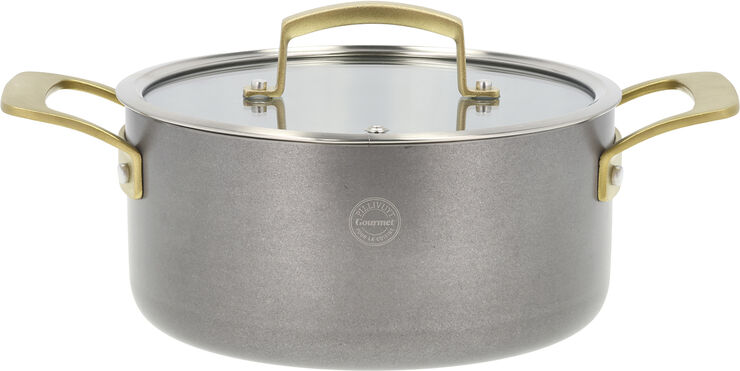 Gryde med låg Durance 2,9 liter 20 cm Rustfrit stål