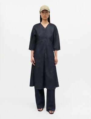Cosy Denim Gudrun Dress