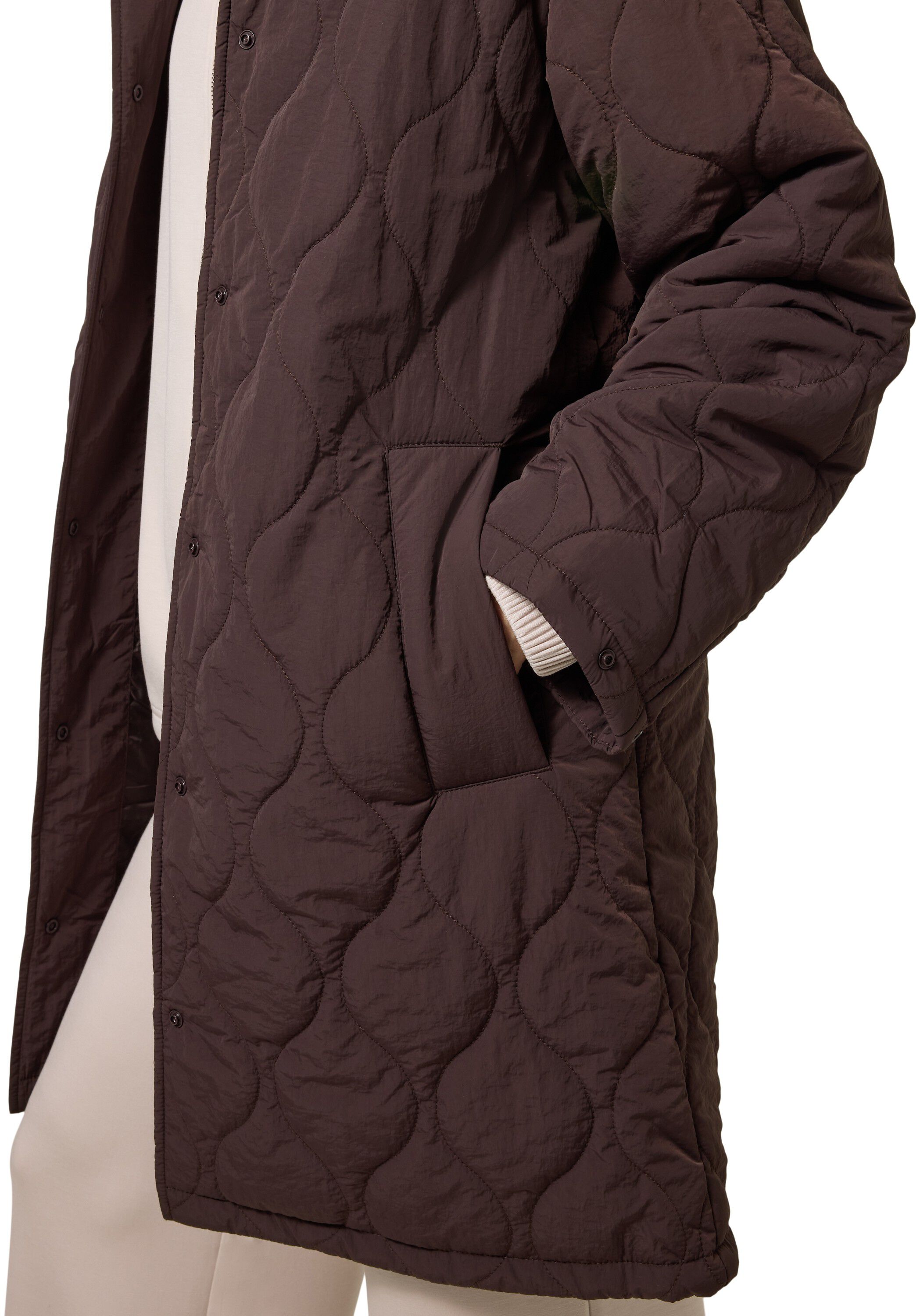 Hedde Quilted Coat Overgangs Jakke