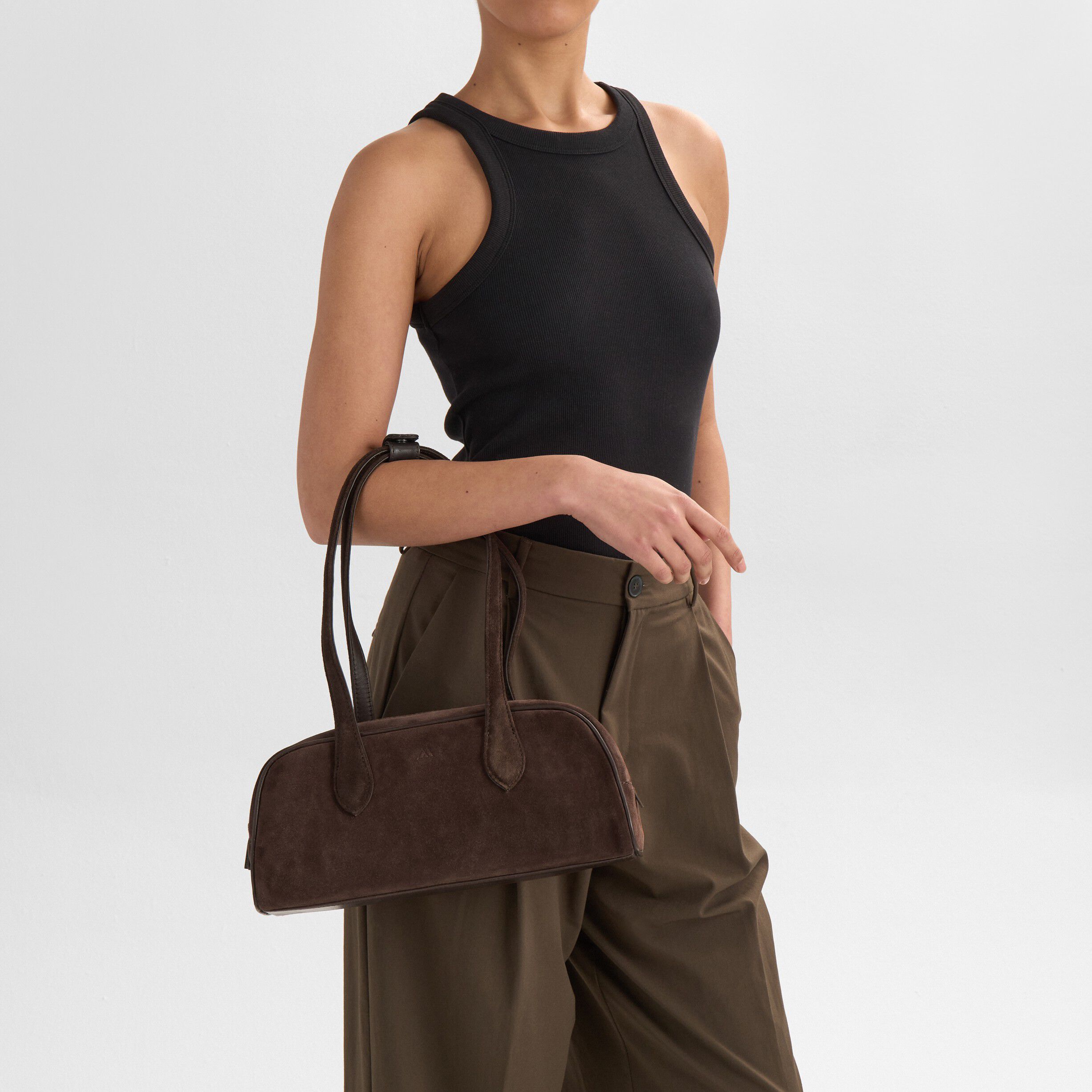 EdenaMBG Bag, Suede