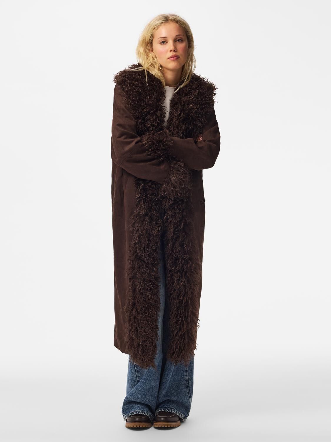Pcnanna Brushed Long Jacket