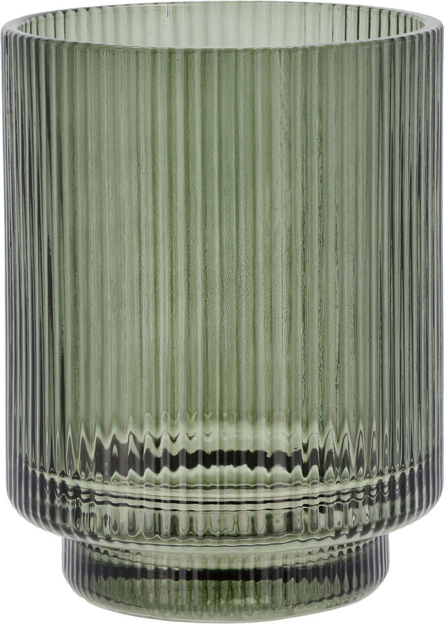 Tandbørsteholder Clarity 8 x 10,3 cm Dark Green Glas