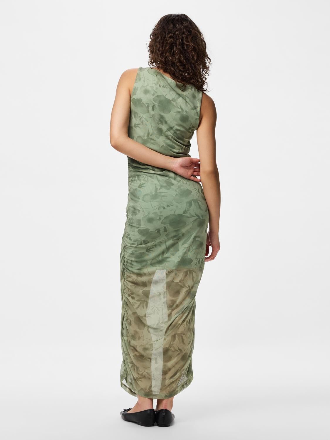 PCALLY SL BOATNECK ANKLE DRESS JRS