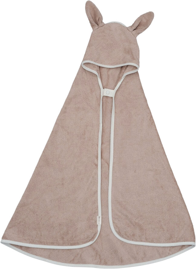 Hooded Baby Towel - Bunny - Old Rose