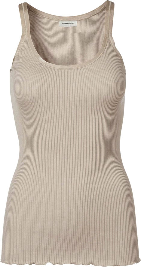 RWBelle Silk U-neck Strap Elastic Top