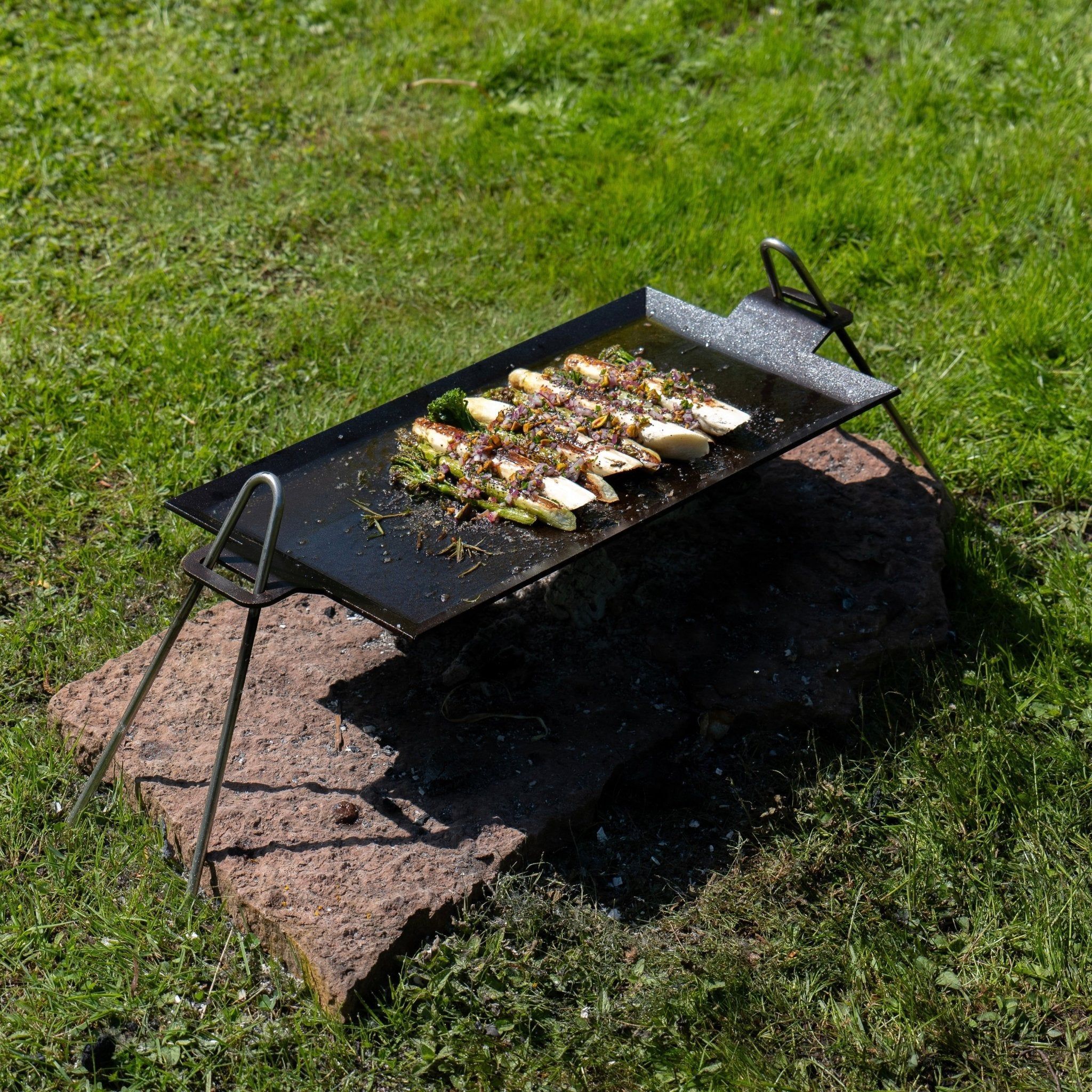 Stegeplade - carbonst&aring;l - 62x27 cm