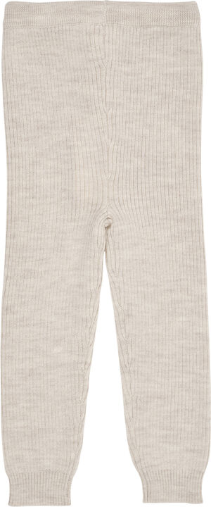 MERINO CLASSIC RIB LEGGINGS W. DRAW