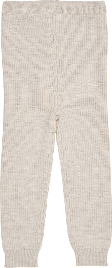 MERINO CLASSIC RIB LEGGINGS W. DRAW