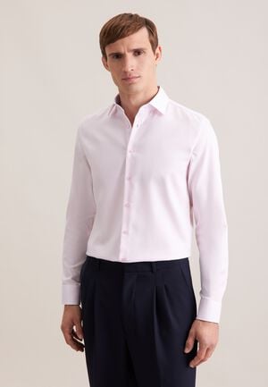 Business shirt Slim 1/1 Kent-Collar Structure