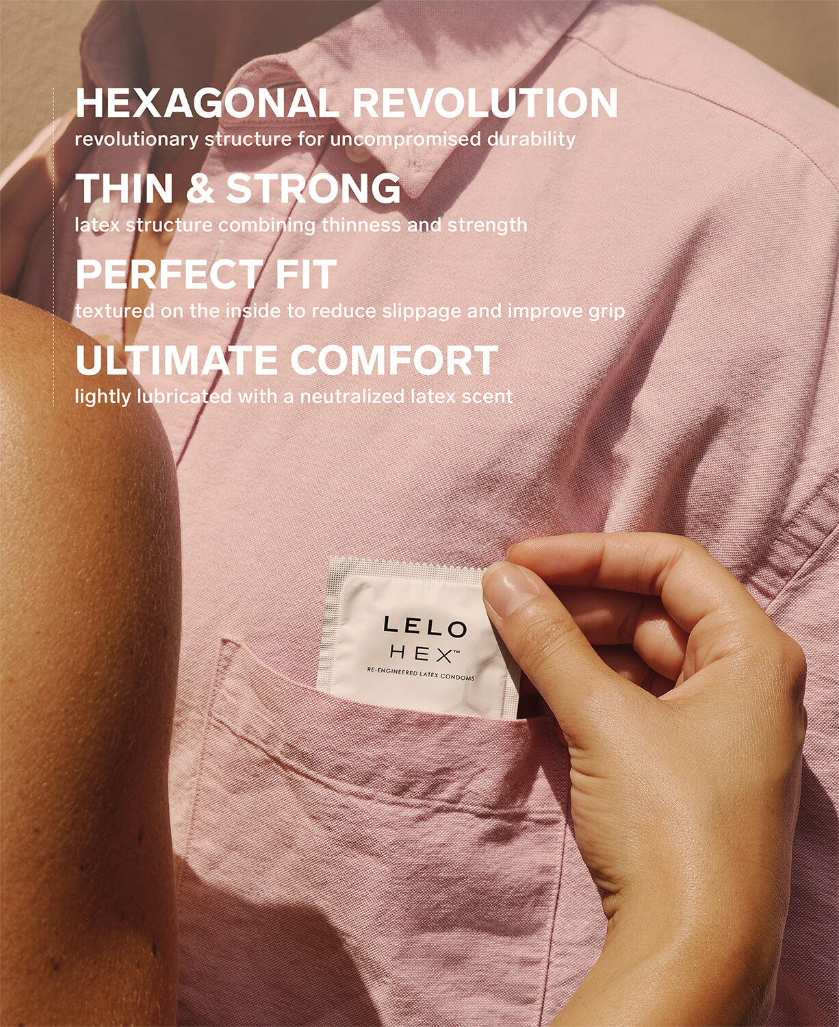 HEX Kondomer Original - 12 stk