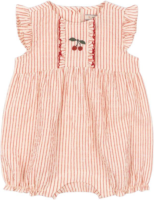 ELLIE FRILL ROMPER GOTS