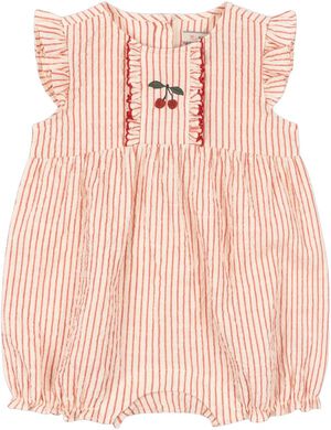 ELLIE FRILL ROMPER GOTS