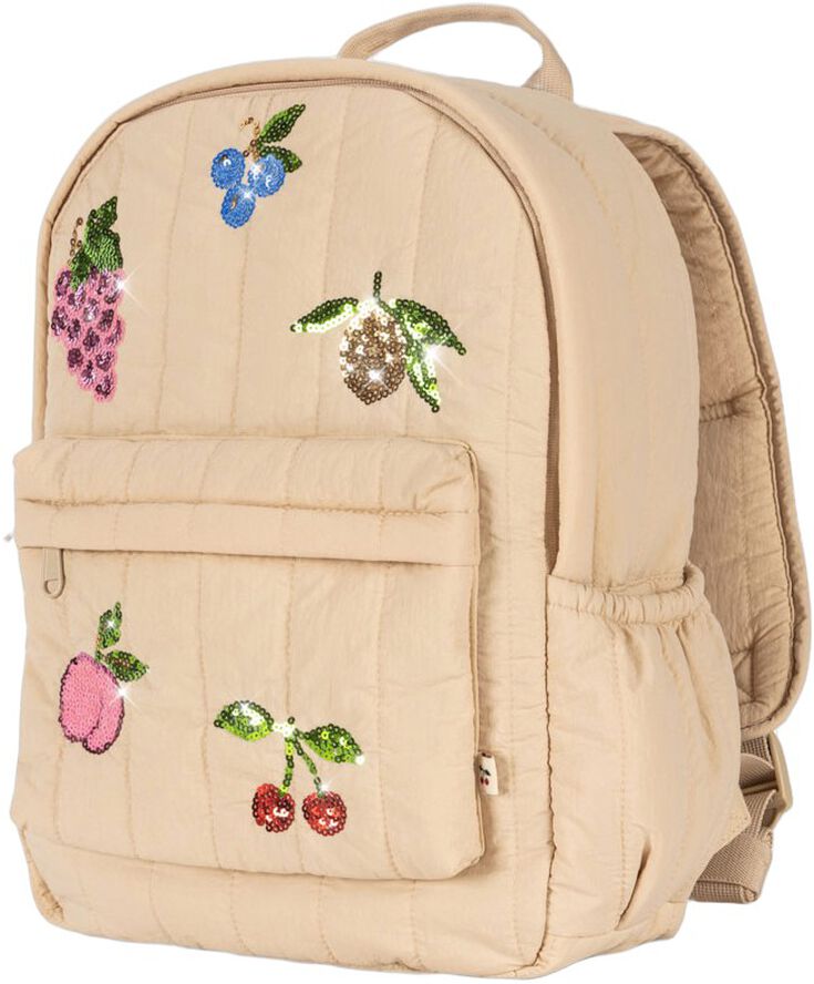 JUNO QUILTED SEQUIN BACKPACK MIDI