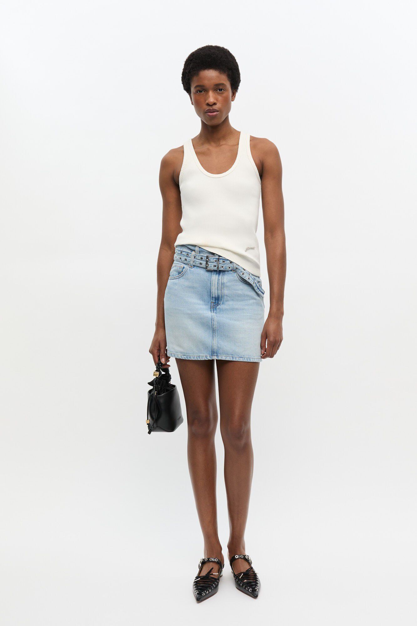 Heavy Rib Jersey Tank Top