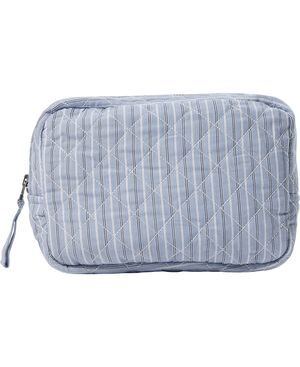 Moira 3 G make up bag Blue Yonder Stripe