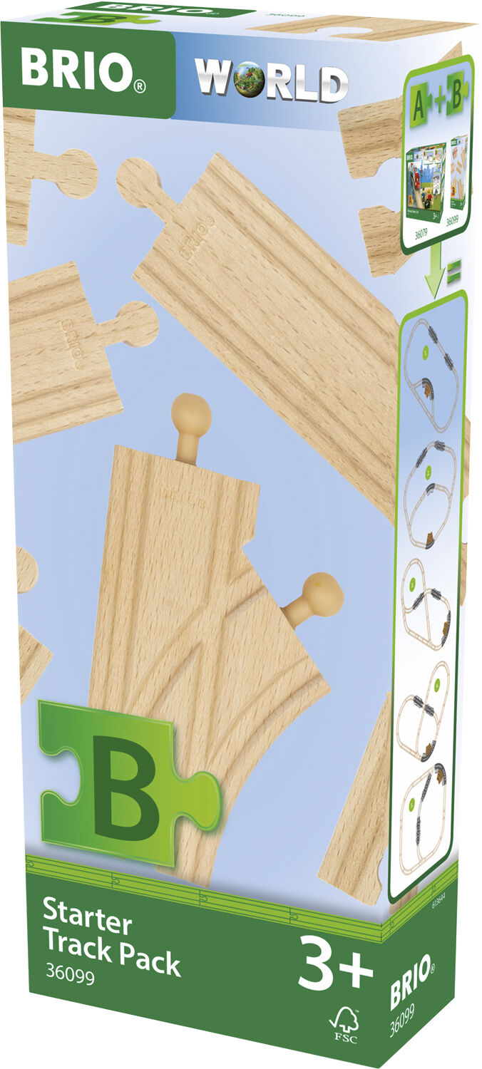 Brio Startpakke skinner