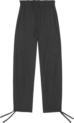 Drapey Melange Elasticated Waist Pa