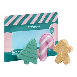 COFFRET BOMBES DE BAIN - Gingerbread-duftende kropsplejesæt - limited