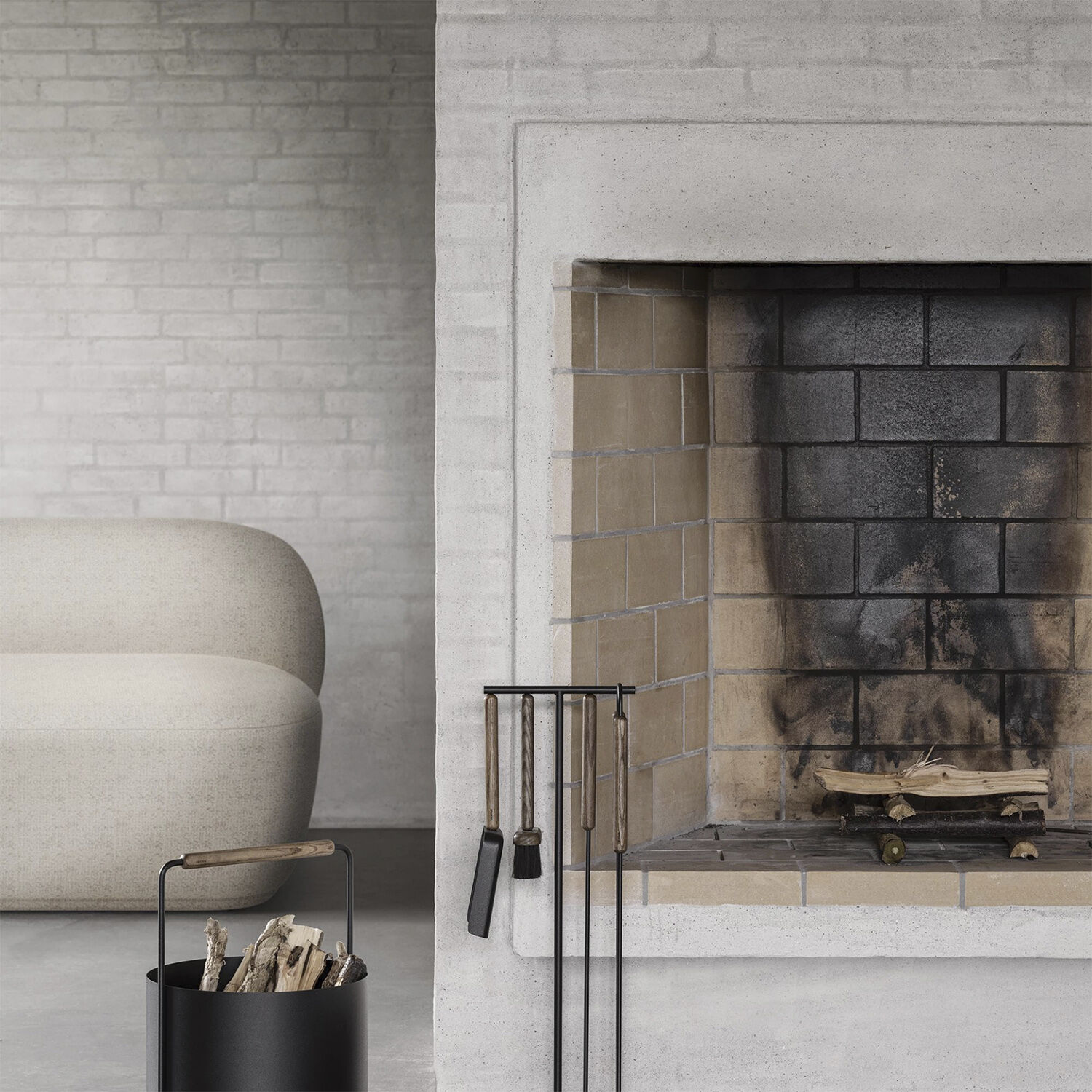 5 pcs Fireplace Tool Set - Ashi