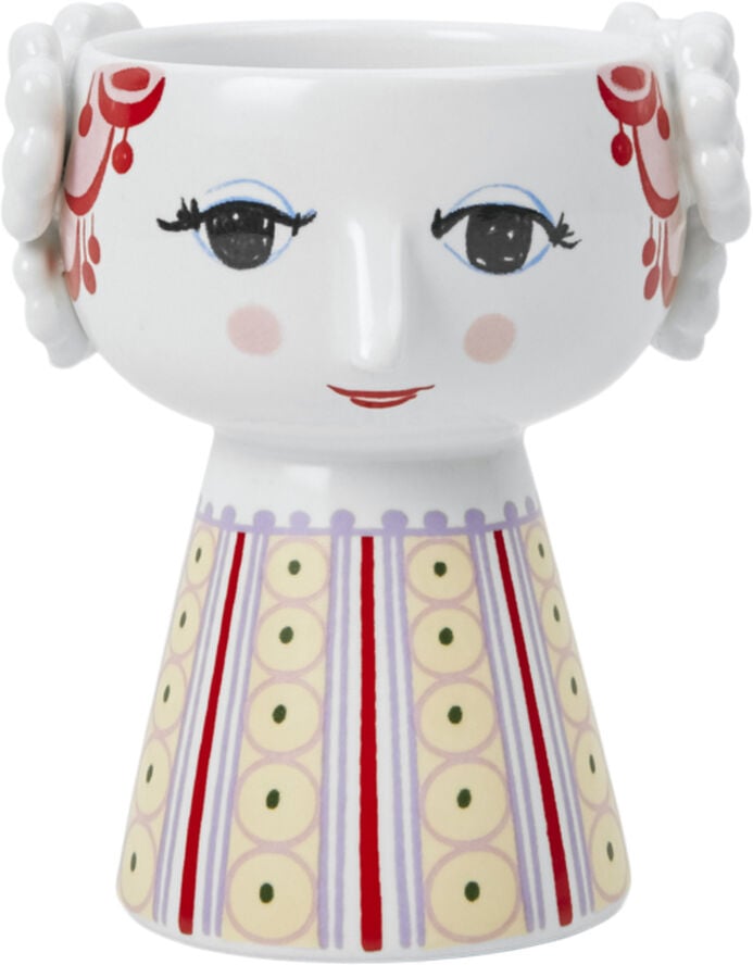 Eva Lysestage H9. 5 cm lavendel