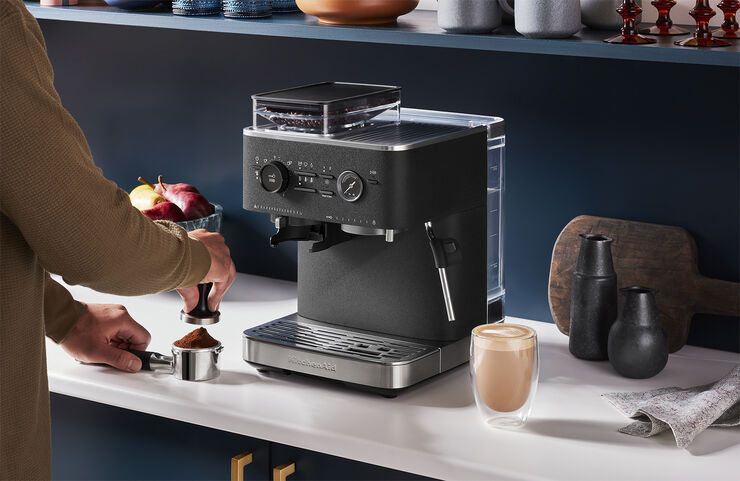 KITCHENAID halvautomatisk espressomaskine-5KES6551EBK