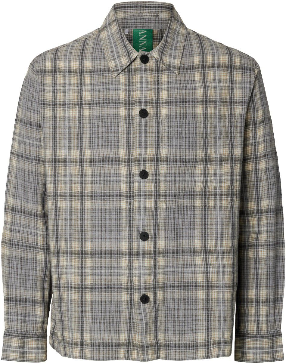 ANRVERN FLANNEL OVERSHIRT