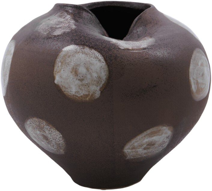 Vase, HDExpo, Brun:R&aring;hvid