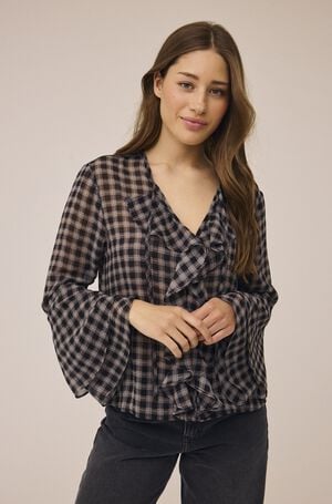 Signe 3 Frill Blouse - GRS