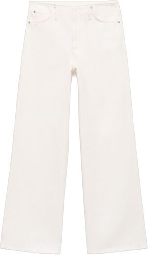 Low-rise wide-leg jeans