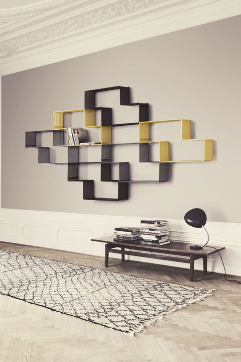 Dédal Shelf Cream White Semi Matt