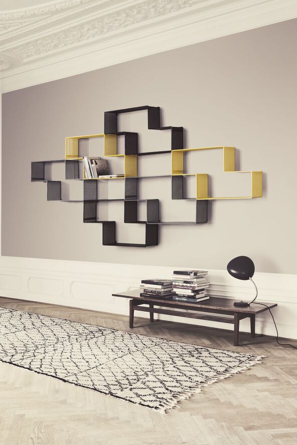 Dédal Shelf Cream White Semi Matt