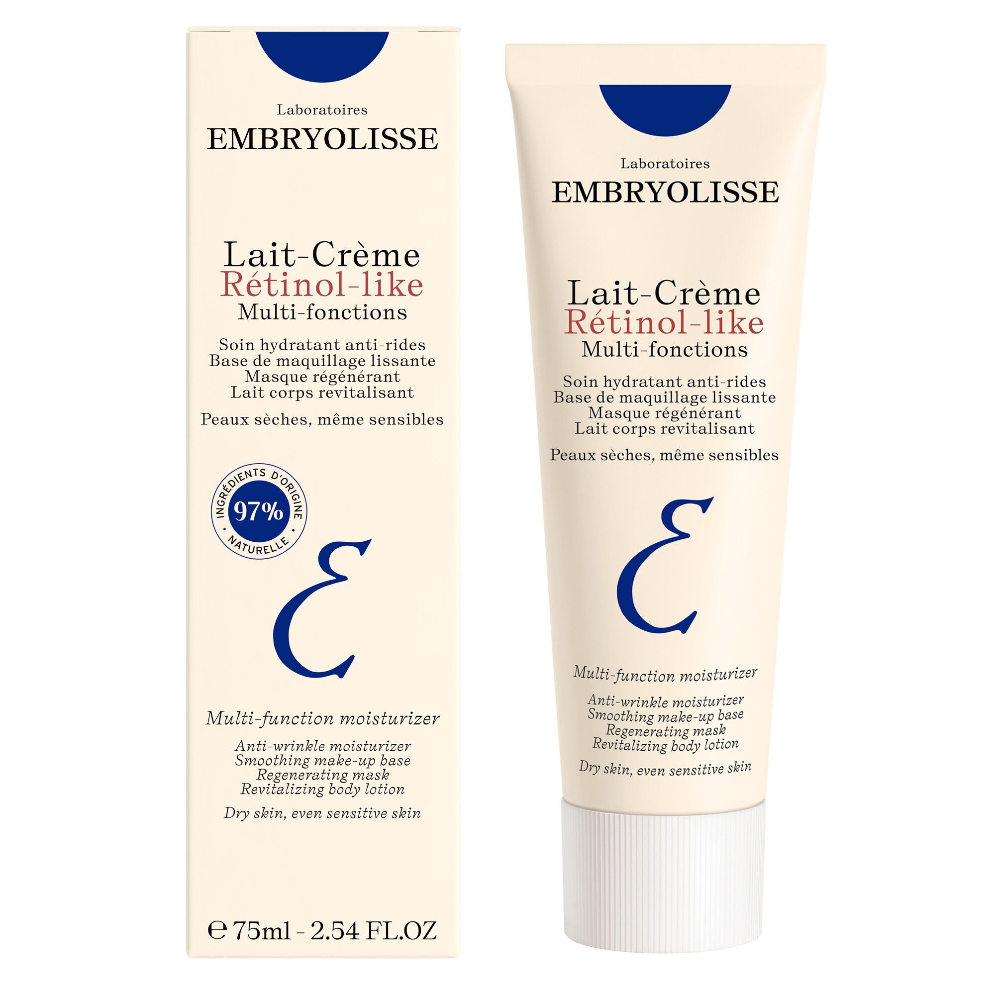 Lait-Cr&egrave;me R&eacute;tinol-like