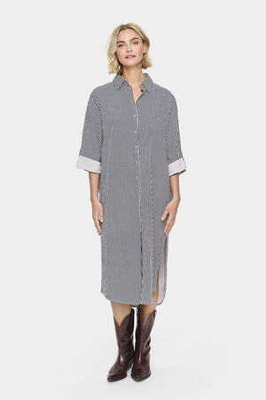 ZalindaSZ Stripe Shirt Dress