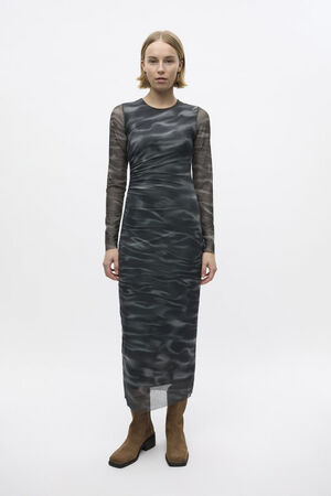 ENLOMOND LS DRESS AOP 7042