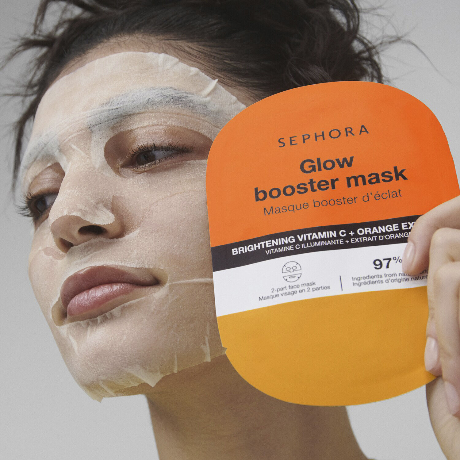 Booster-maske til ansigtet - Global effekt