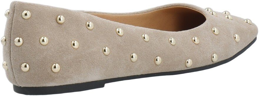 CASRUBY Studded Ballerina Suede