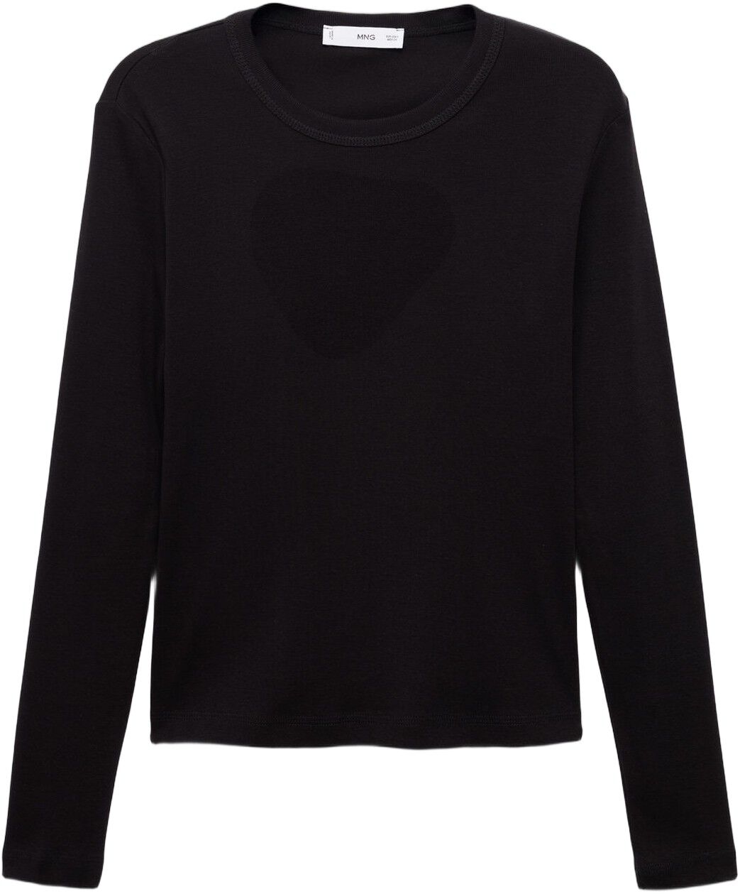 Long sleeve cotton t-shirt