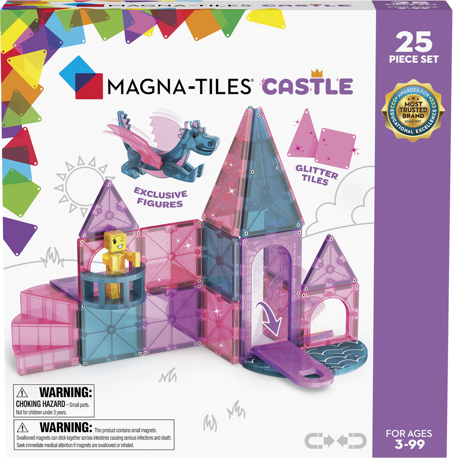 MAGNA-TILES Castle 25 pcs