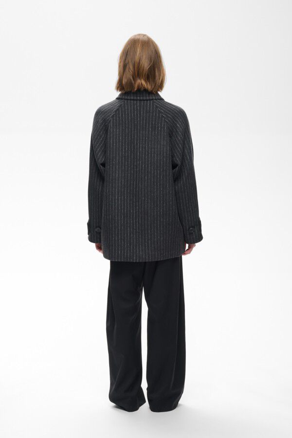 THORAIW MINONA COAT PINSTRIPED