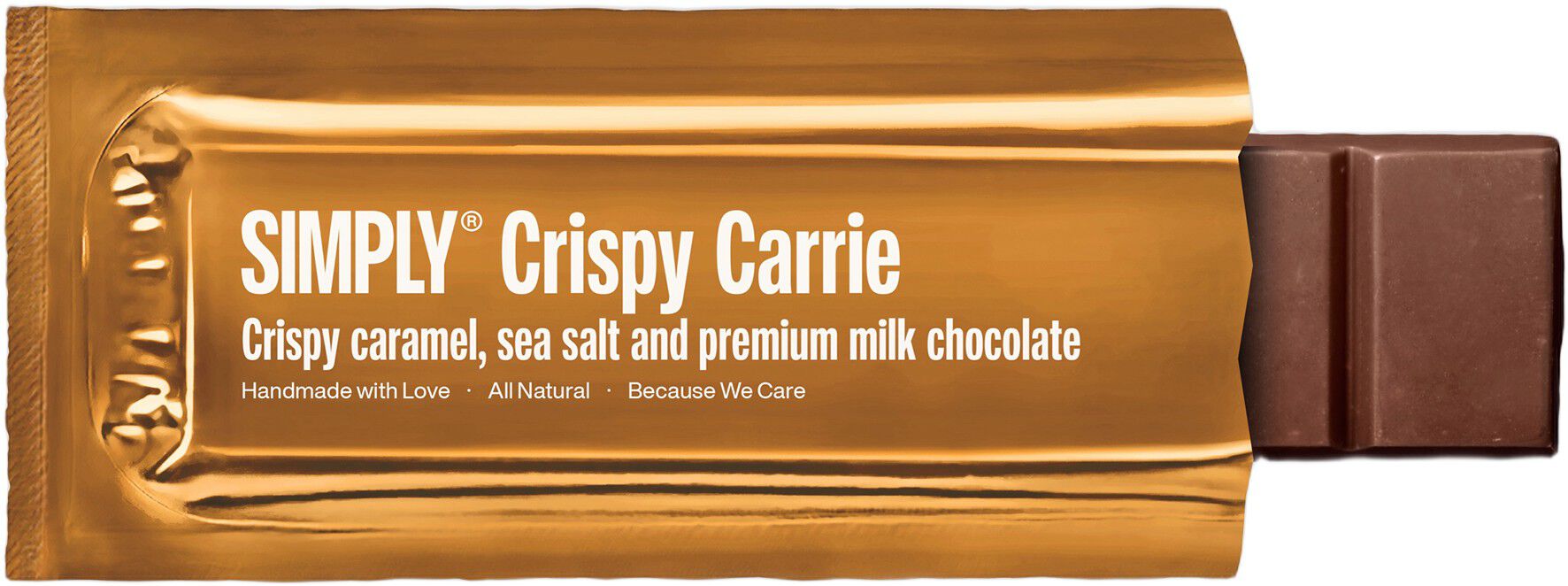Simply&reg; CRISPY CARRIE chokoladebar (40g)