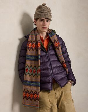 WOOL BLEND-TXT GEO SCF-SCF